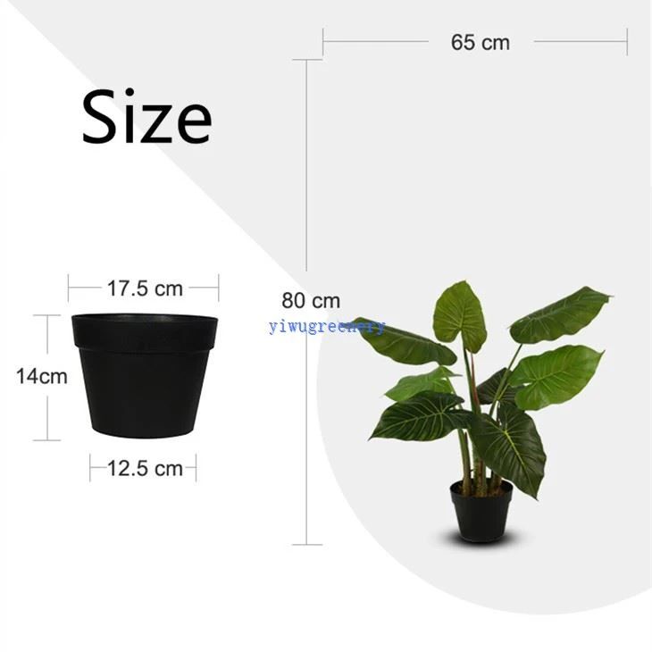 Chinese artificial tree artificial alocasia