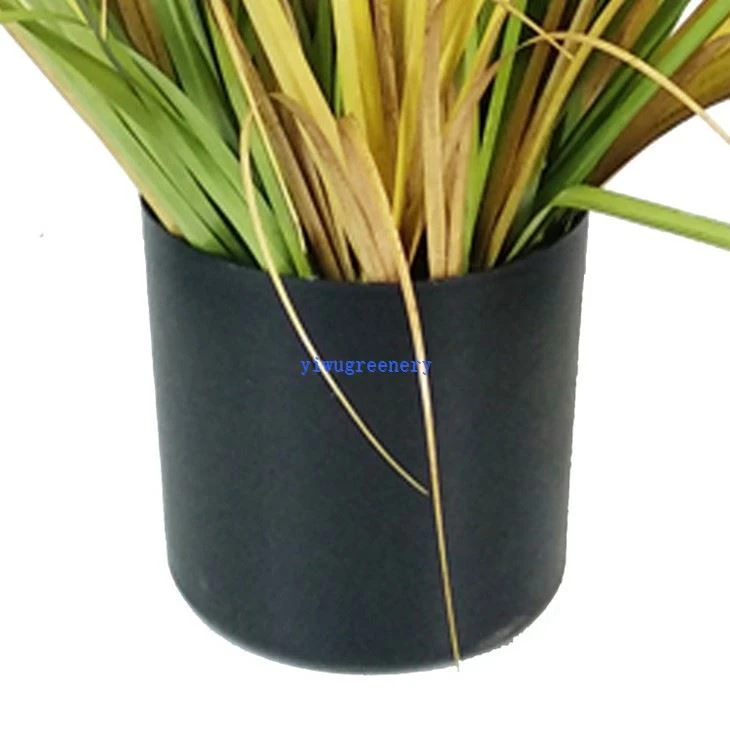 Pink Pot Faux onion grass
